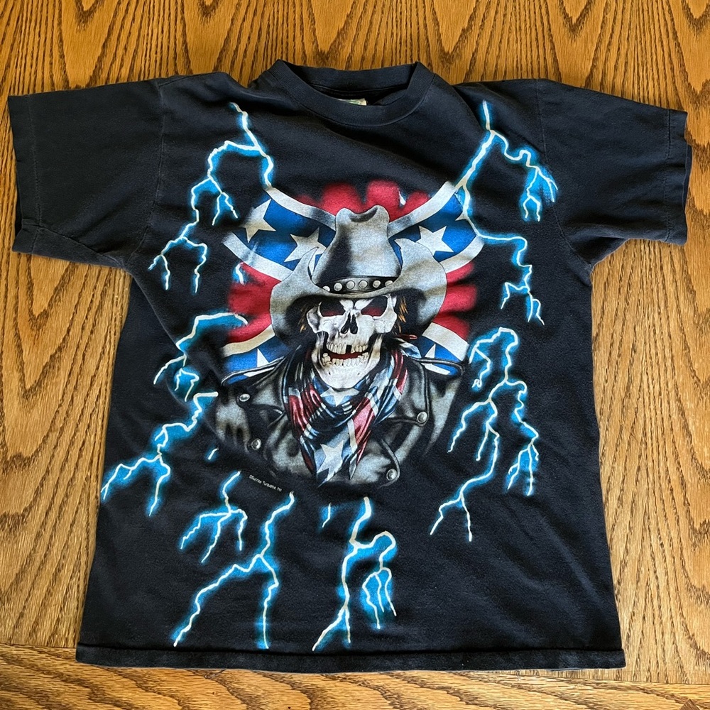 American Thunder VTG confederate cowboy size S Kanye wore one like this